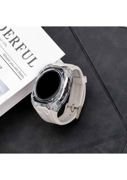 Samsung Galaxy Watch Ultra 47MM Starlight Şeffaf Pc Hibrit Tpu Kılıf Askısı (Yurt Dışından) fırsatları