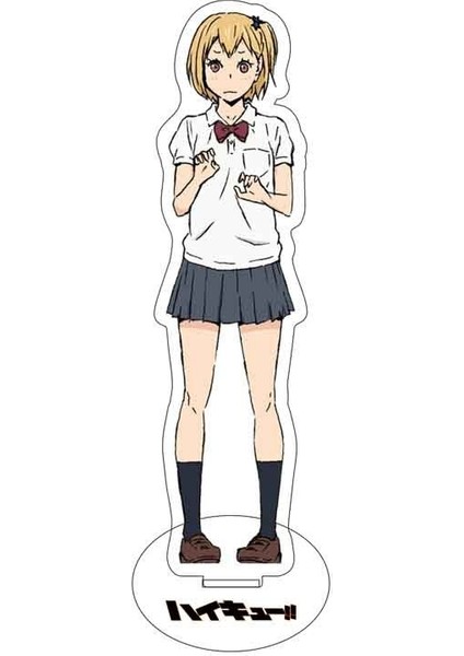 Yeni Anime Haikyuu!! Shoyo Hinata Tobio Kageyama Karakter Şekil Standı 15 cm Modeli Cosplay Akrilik Şekil Modelleri Ler (Yurt Dışından)
