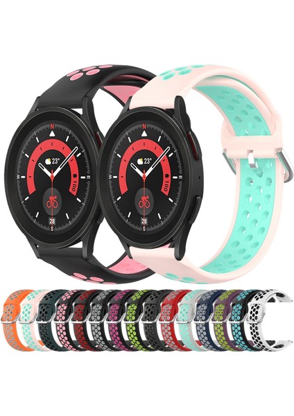 Samsung Galaxy Watch 5 Pro 45MM Siyah+ Kireç Için 20MM Silikon Kayış (Yurt Dışından) fırsatları