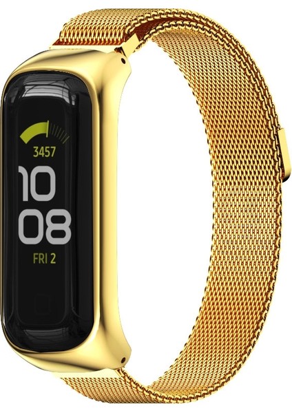 Samsung Galaxy Fit 2 Gold Için Paslanmaz Ste Watch Band (Yurt Dışından) modelleri