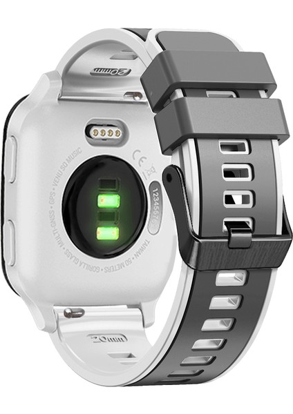 Samsung Galaxy Watch 5 Pro 45MM Gri Beyaz Için Silikon Watch Band (Yurt Dışından) fırsatları