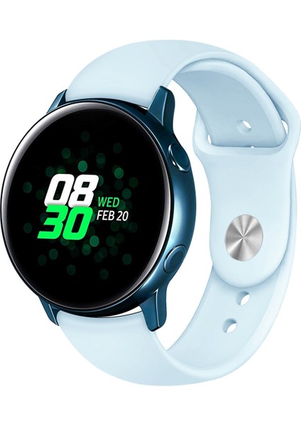 Lfor Samsung Galaxy Watch Active2 Bluetooth Versiyonu 44MM Açık Mavi (Yurt Dışından)