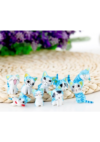 5 Stil Sevimli! 9 Adet Karikatür Mini Chi'nin Kedileri Erkek Çocuk Koleksiyonu Tatlı Ev Kedi Pvc Aksiyon Figürleri Bebek Oyuncak Ler WX114A (Yurt Dışından) fiyatları