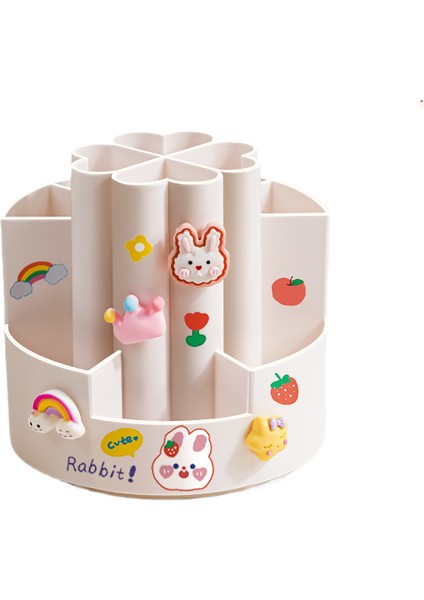 Bölünebilir Döndürülebilir Çok Fonksiyonlu Minimalist Modern Saklama Kalem Tutucu (Yurt Dışından)