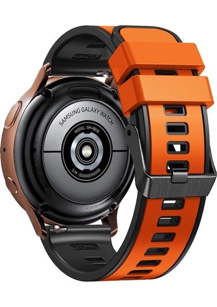 Samsung Galaxy Watch 5 Pro 45MM Turuncu Siyah Için Silikon Watch Band (Yurt Dışından) fırsatları