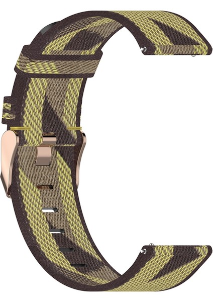 Galaxy Watch 46MM / Gear S3 Sarı Için Örgü Naylon Bilek Kayışı (Yurt Dışından) modelleri