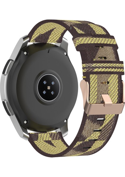 Galaxy Watch 46MM / Gear S3 Sarı Için Örgü Naylon Bilek Kayışı (Yurt Dışından) fırsatları