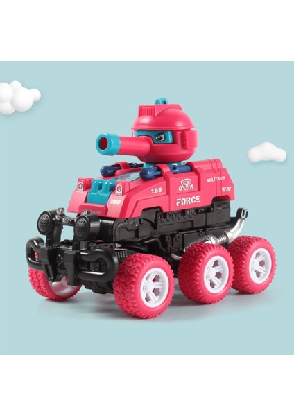 Mini Altı Tekerlekli Off-Road Intertial Sürgülü Tank Sevimli Asker Ordu Deformasyon Araba Vuruyor Oyuncaklar Boys Için Çocuk Doğum Günü Si (Yurt Dışından) fiyatları