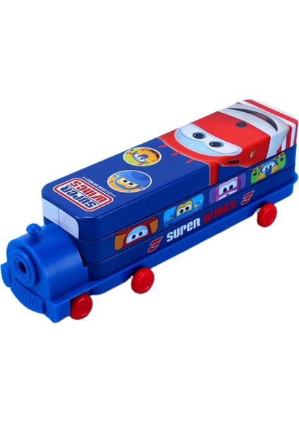 Küçük Tren Öğrenci Çok Fonksiyonlu Kırtasiye Kutusu (Yurt Dışından)
