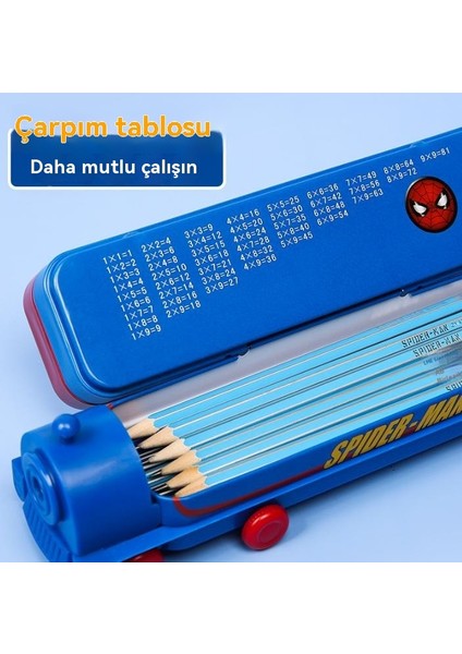 Küçük Tren Öğrenci Çok Fonksiyonlu Kırtasiye Kutusu (Yurt Dışından)