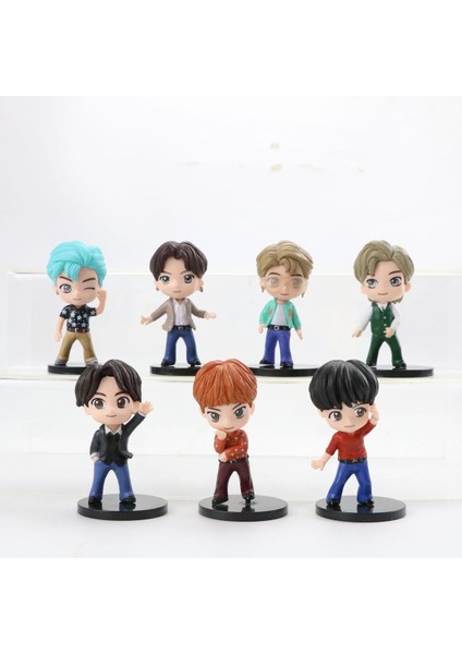 Anime Jujutsu Kaisen Sevimli Kawaii Gojo Satoru Itadori Yuji Megumi Kugisaki Nobara Nanami Kento Geto Suguru Q Oturan Figürler (Yurt Dışından)