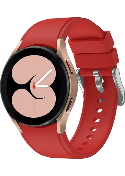 Samsung Galaxy Watch 5 40MM Kırmızı Için Silikon Watch Band (Yurt Dışından)