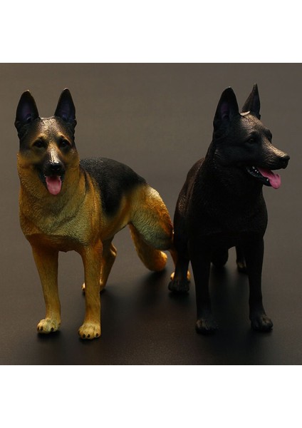 Gerçekçi Çoban Köpeği Hayvan Modeli Heykelcik Çocuk Oyuncak Ev Süsleme Koleksiyonu Yeni (Yurt Dışından)