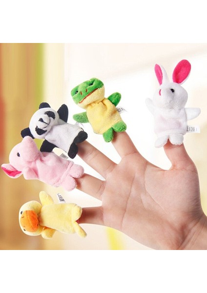 【happier】 10 Adet Noel Doğum Günü Si Sevimli Karikatür Biyolojik Hayvan Parmak Kuklası Peluş Oyuncaklar Çocuk Bebek Iyilik Bebekler Oyuncaklar Çocuklar Için (Yurt Dışından) indirimleri