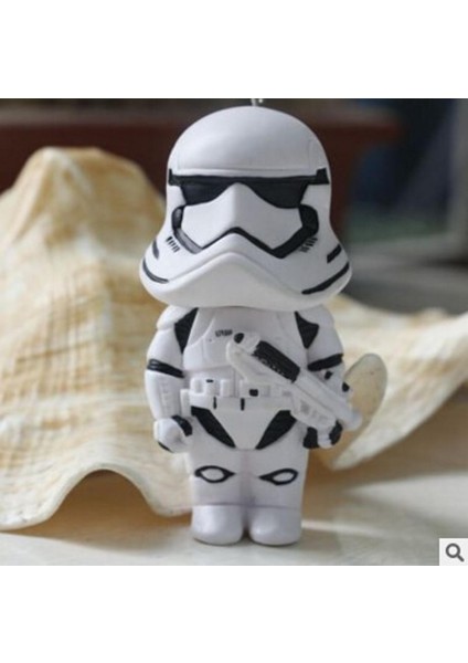 Star Wars Uyandırır Bb8 Darth Vader Pvc Kolye Uzay Savaşı Bb-8 Aksiyon Figürü Oyuncakları Anahtarlık Çocuklar Için (Yurt Dışından)