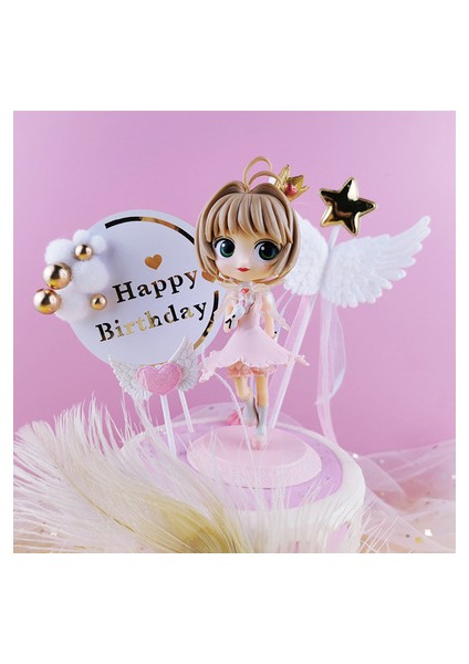 [mykpop]cardcaptor Sakura Aksiyon Figürü Doğum Günü Pastası Dekorasyon Masası Dekorasyon Hayranları Koleksiyonu Amin SC20070911 (Yurt Dışından) modelleri