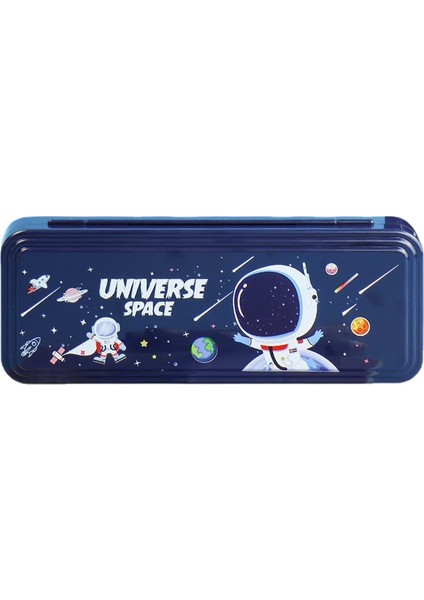 Anime Çizgi Film Şifre Kilidi Plastik Su Geçirmez Astronot Astronot Ilkokul Kalem Kutusu (Yurt Dışından)