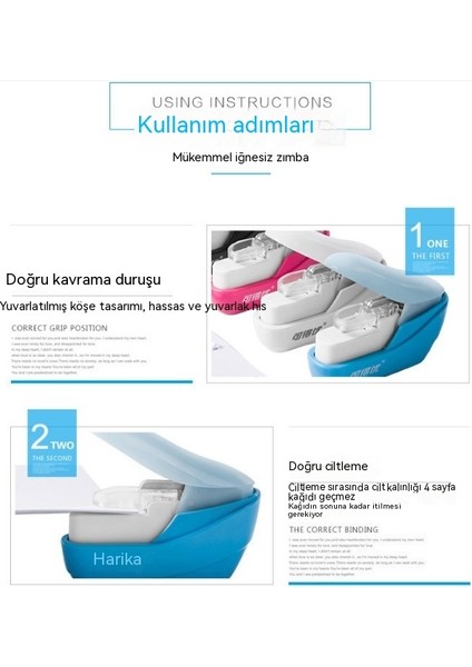Öğrenci Kırtasiyesi Uygun Çivisiz Zımba (Yurt Dışından) modelleri