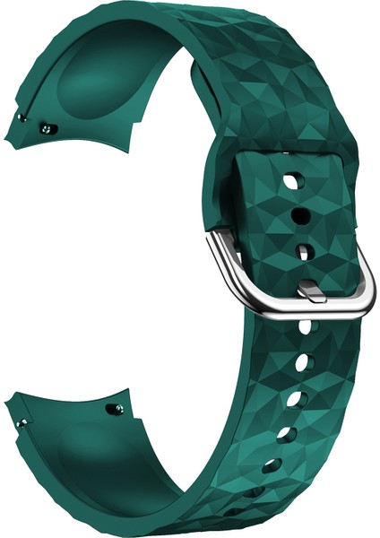 Samsung Galaxy Watch 5 / Watch 5 Pro Koyu Yeşil Için Silikon Watch Band (Yurt Dışından) modelleri