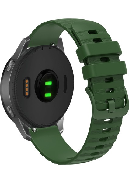 Samsung Galaxy Gear S2 Clic Ordu Yeşili Silikon Kayış (Yurt Dışından) fiyatları
