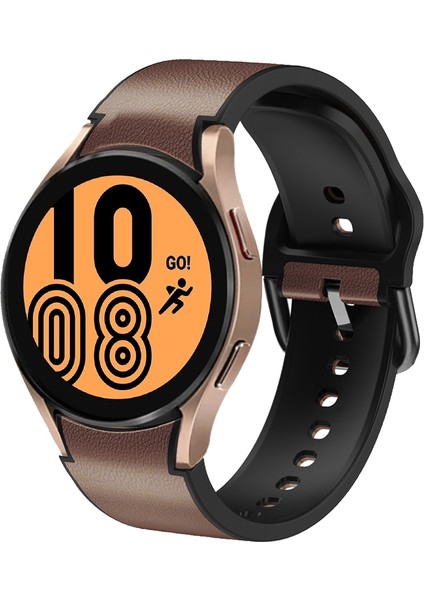 Samsung Galaxy Watch 4 40MM Koyu Kahverengi Için Silikon Watch Band (Yurt Dışından)