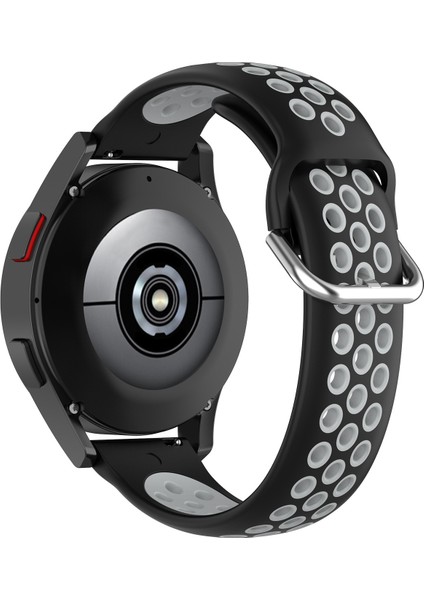 Samsung Galaxy Watch4 Için Clic 46MM Silikon Kayış Samsung Galaxy Watch4 Classic Için 46MM Siyah Gri (Yurt Dışından) fırsatları