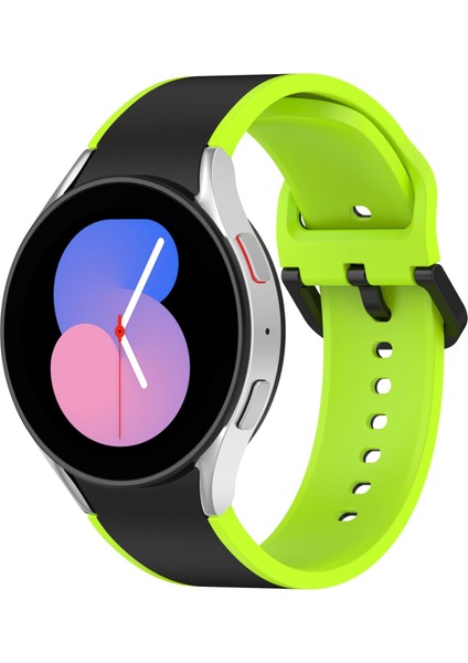 Samsung Galaxy Watch4 Classic 46MM / Watch4 44MM Siyah Limon Için Kayış (Yurt Dışından)