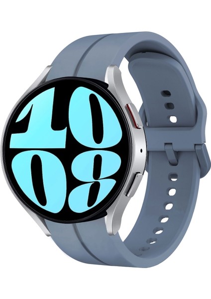 Samsung Galaxy Watch 6 40MM Mavi Için 20MM Silikon Kayış (Yurt Dışından)