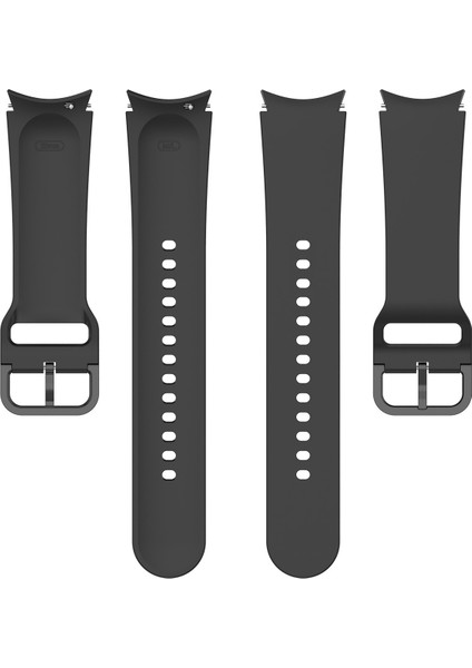 Samsung Galaxy Watch 5 44MM Siyah Için Silikon Watch Band (Yurt Dışından)