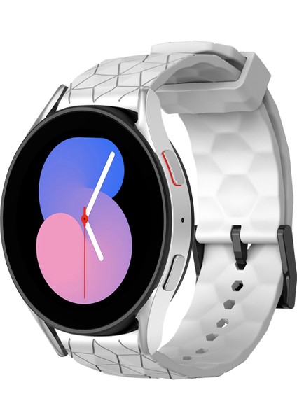 Samsung Galaxy Watch 5 40MM Beyaz Için Silikon Watch Band (Yurt Dışından)