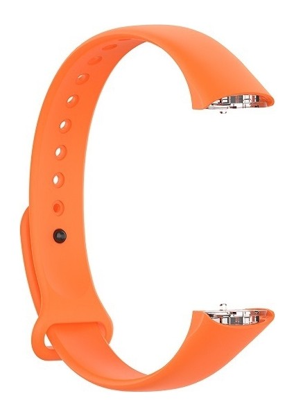 Samsung Galaxy Fit SM-R370 Silikon Kordonlu Saat Turuncu (Yurt Dışından)