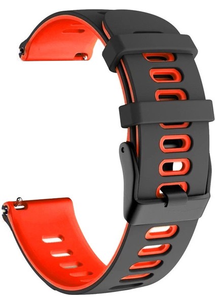 Samsung Galaxy Watch 4 Clic 42MM Siyah+Kırmızı Için Silikon Watch Band (Yurt Dışından) fiyatları