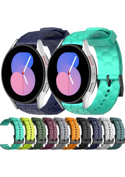 Samsung Galaxy Watch 5 40MM Siyah Için Silikon Watch Band (Yurt Dışından) modelleri