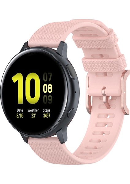 Galaxy Watch Active 3 / Active 2 / Active Açık Pembe Için Kordonlu Saat (Yurt Dışından)