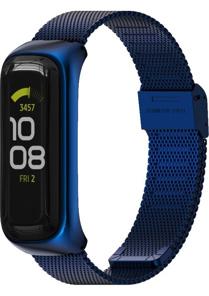 Samsung Galaxy Fit 2 Mavi Için Paslanmaz Ste Watch Band (Yurt Dışından)