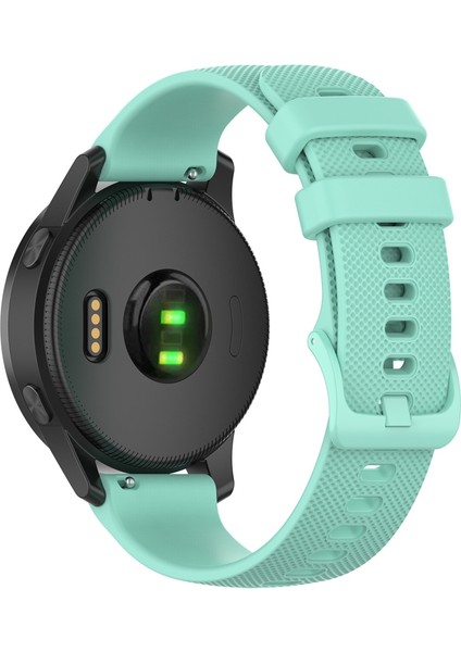 Huami Amazfit Gts / Samsung Galaxy Watch Active 2 / Gear Sport (Turuncu Yeşil) Için 20MM Silikon Watch Band (Yurt Dışından)