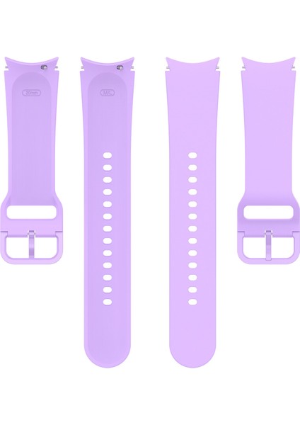 Samsung Galaxy Watch 5 40MM Mor Için Silikon Watch Band (Yurt Dışından)