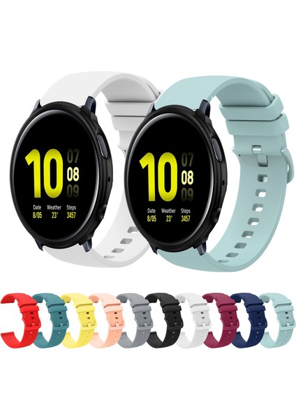 Samsung Galaxy Watch Active 2 40MM Siyah Için Silikon Watch Band (Yurt Dışından) fırsatları