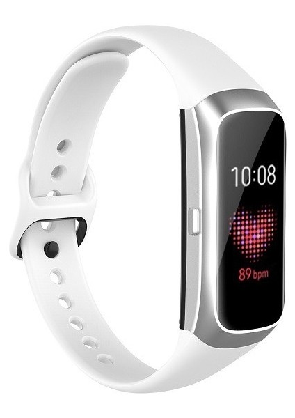 Samsung Galaxy Fit SM-R370 Silikon Kordonlu Saat Beyaz (Yurt Dışından) modelleri