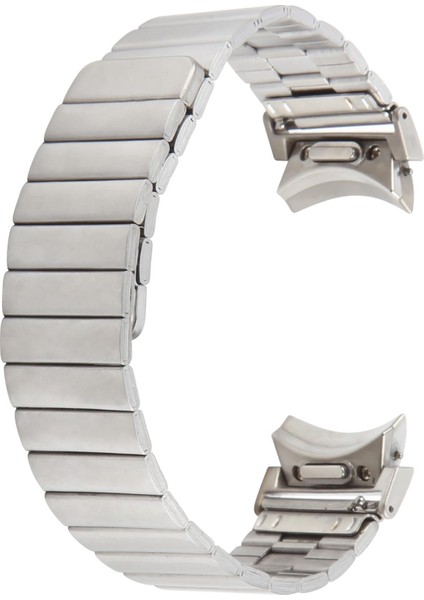 Samsung Galaxy Watch Için Bambu Metal Kayış 7/6/5/4 Gümüş (Yurt Dışından) fiyatları