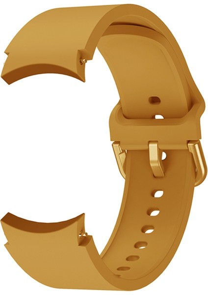 Samsung Galaxy Watch4 Classic Için Silikon Kayış 42MM Sarı (Yurt Dışından) fiyatları
