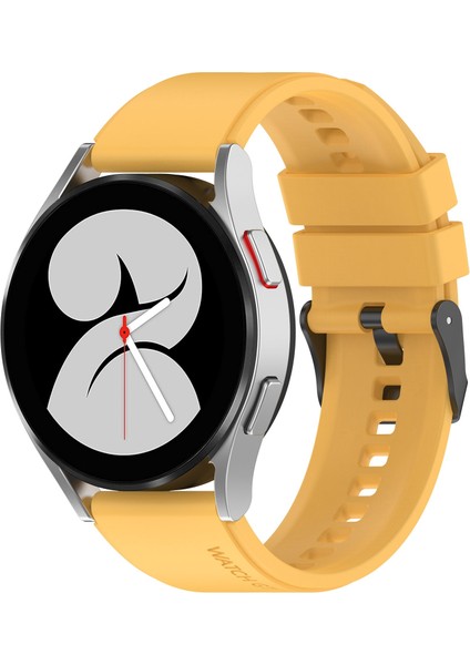 Samsung Galaxy Watch 5 40MM Sarı Için Silikon Watch Band (Yurt Dışından)