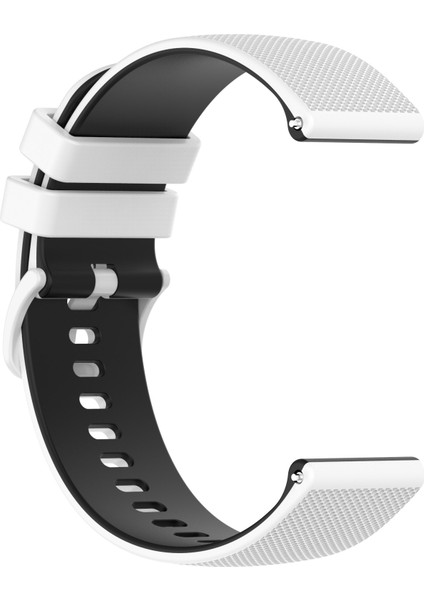 Samsung Galaxy Watch5 Pro 45MM Beyaz+Siyah Için Silikon Saat Bandı (Yurt Dışından) fiyatları