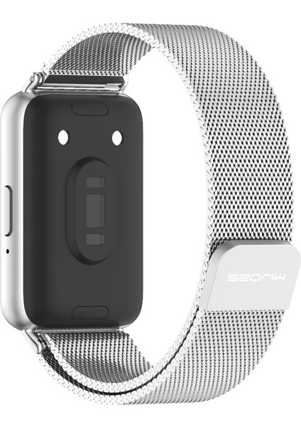 Samsung Galaxy Fit 3 Gümüş Için Manyetik Metal Kayış (Yurt Dışından) fırsatları