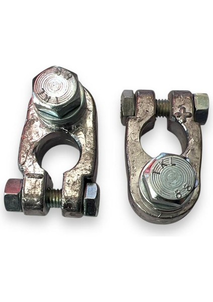 Akü Kutup Başı Kurşun Artı-Eksi Takım