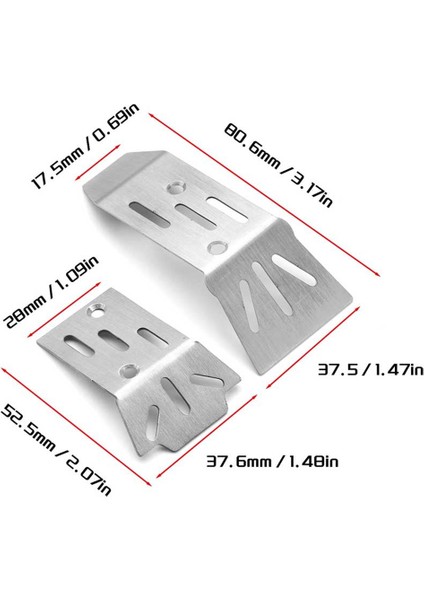 Skid Plate Şasi Zırh Koruyucu Koruma Arrma 1/18 Grom Için (Yurt Dışından) fiyatları