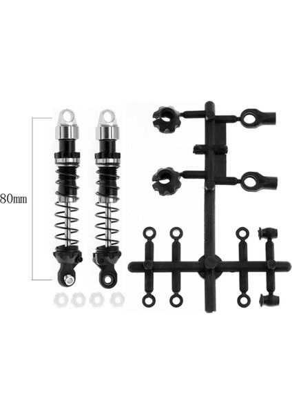 Rc Araba Kiti 80MM Trx4 SCX10 W189 Rc Araba Parçası Kırmızı (Yurt Dışından) indirimleri