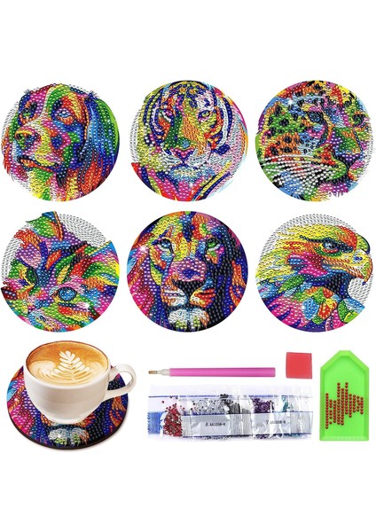 Dıy El Yapımı Bardak Altlığı Süsü Ev Dekorasyonu (Yurt Dışından)