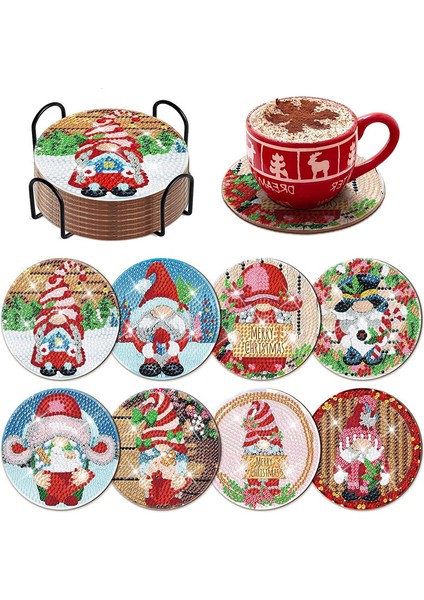 Dıy El Yapımı Bardak Altlığı Süsü Ev Dekorasyonu (Yurt Dışından)