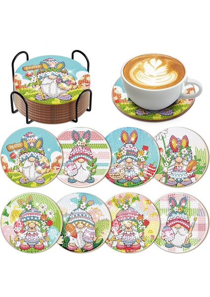 Dıy El Yapımı Bardak Altlığı Süsü Ev Dekorasyonu (Yurt Dışından)